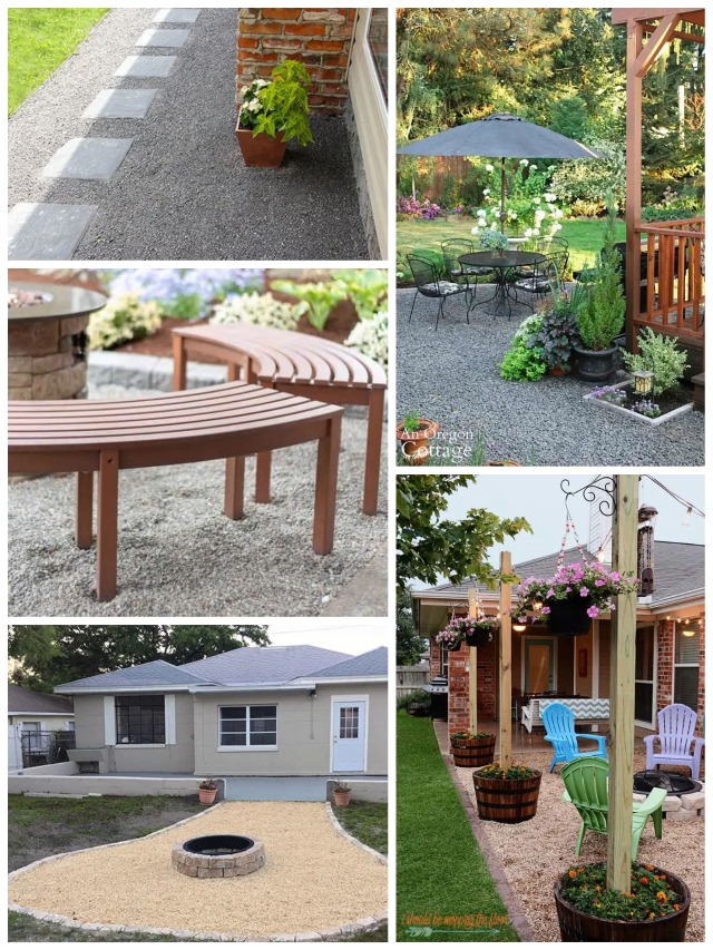 17 PEA GRAVEL PATIO IDEAS