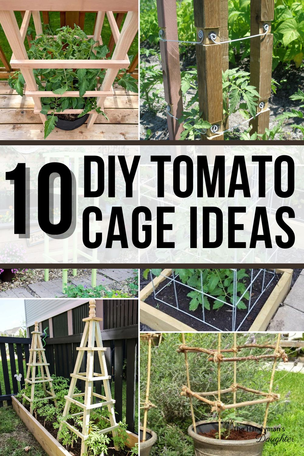 10 DIY tomato cage ideas