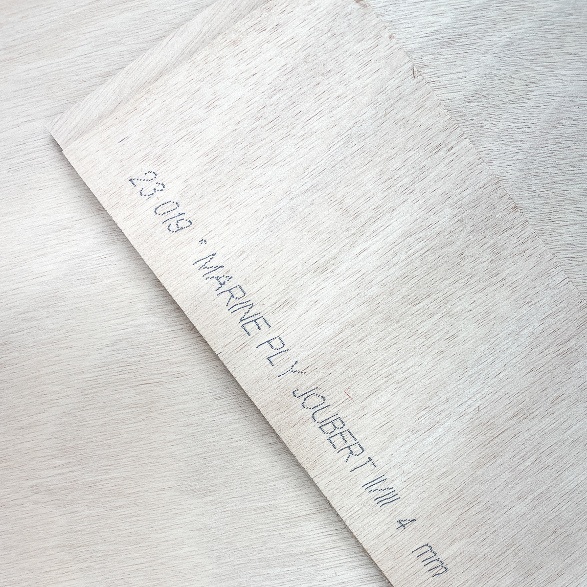 4mm marine plywood to be used for DIY garden labels
