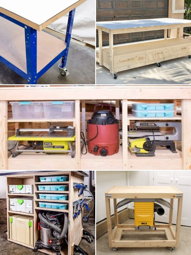 17 DIY WORKBENCH IDEAS