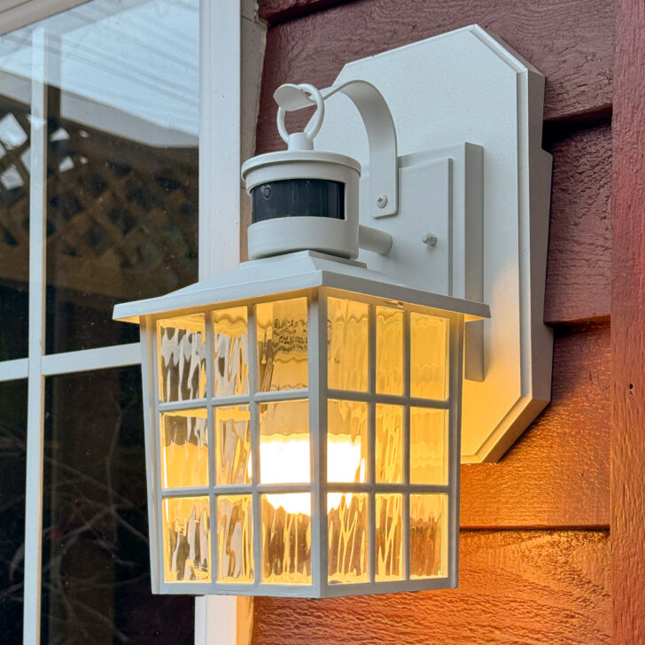 how to replace an outdoor light fixture