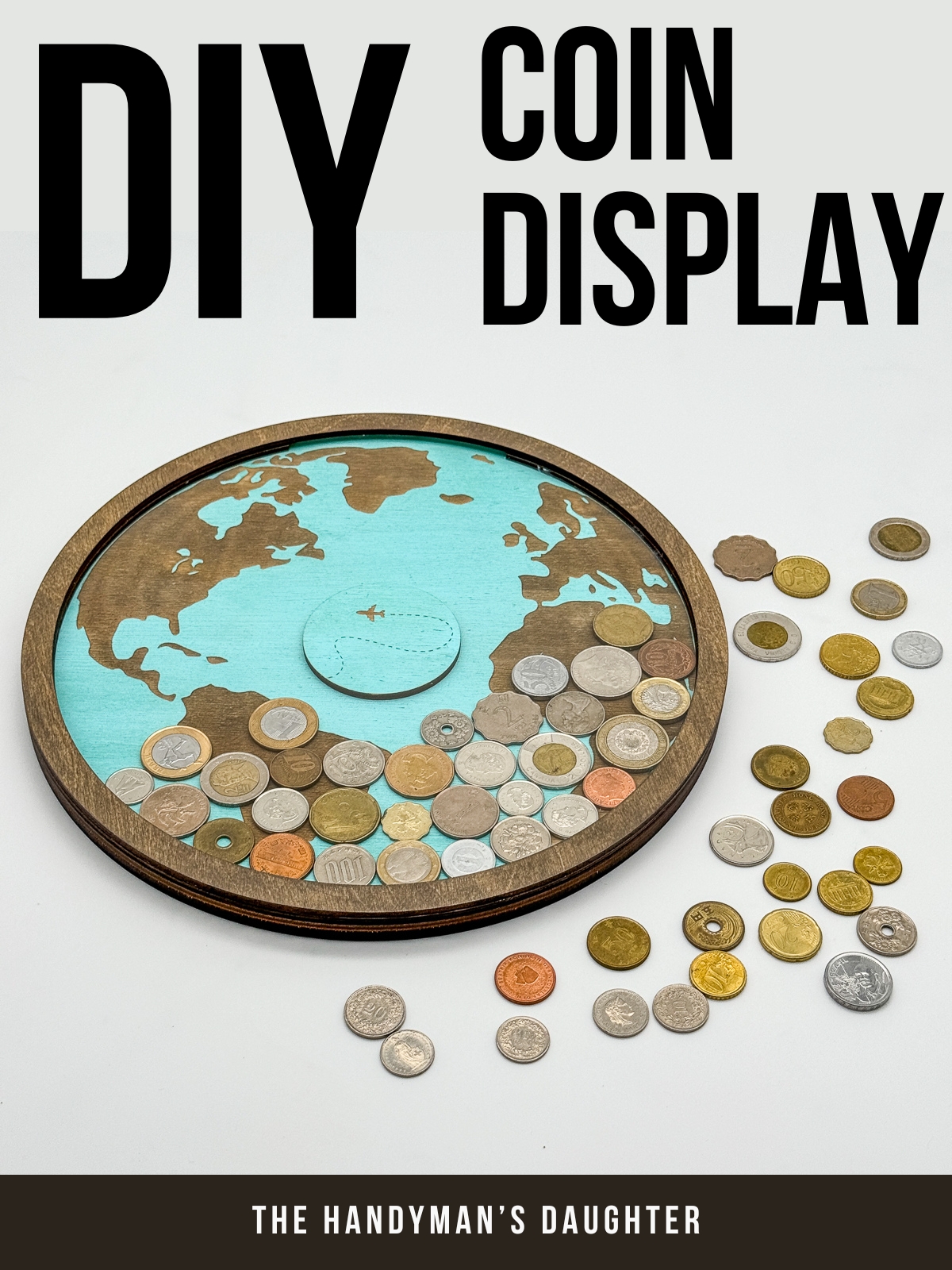 DIY coin display