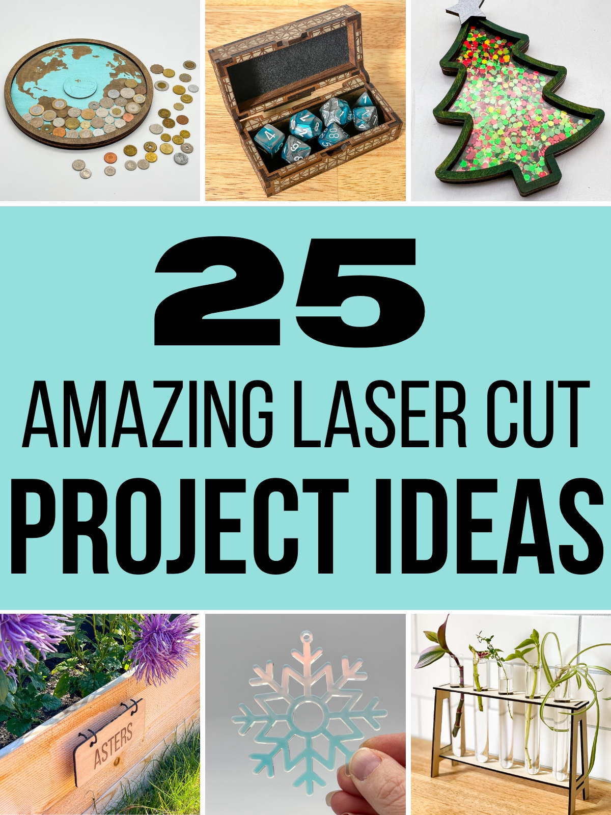 25 Amazing Laser Cut Project Ideas collage