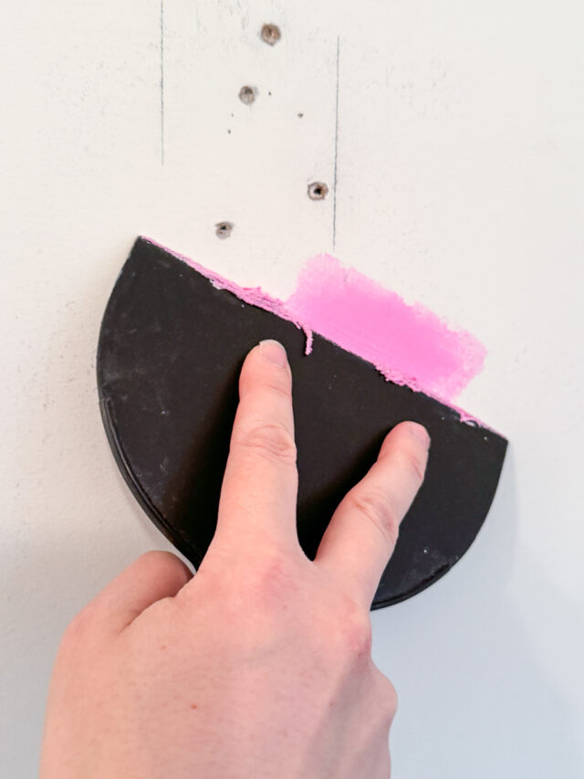 HOW TO REPAIR DRYWALL ANCHOR HOLES The Handyman's Daughter