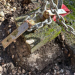 How to Remove Fence Post Concrete without Digging - The Handyman's Daughter