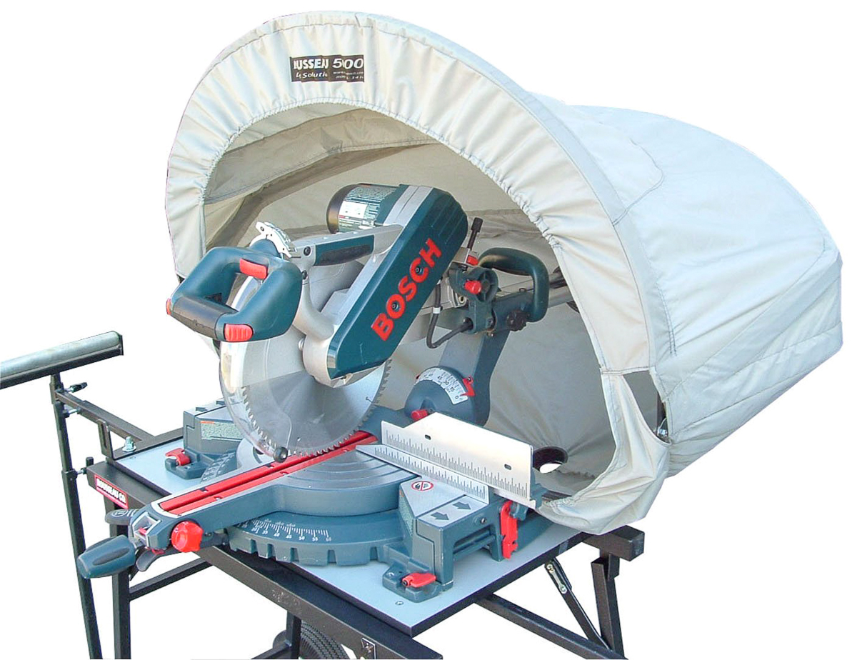 Rousseau 5000 miter saw dust hood