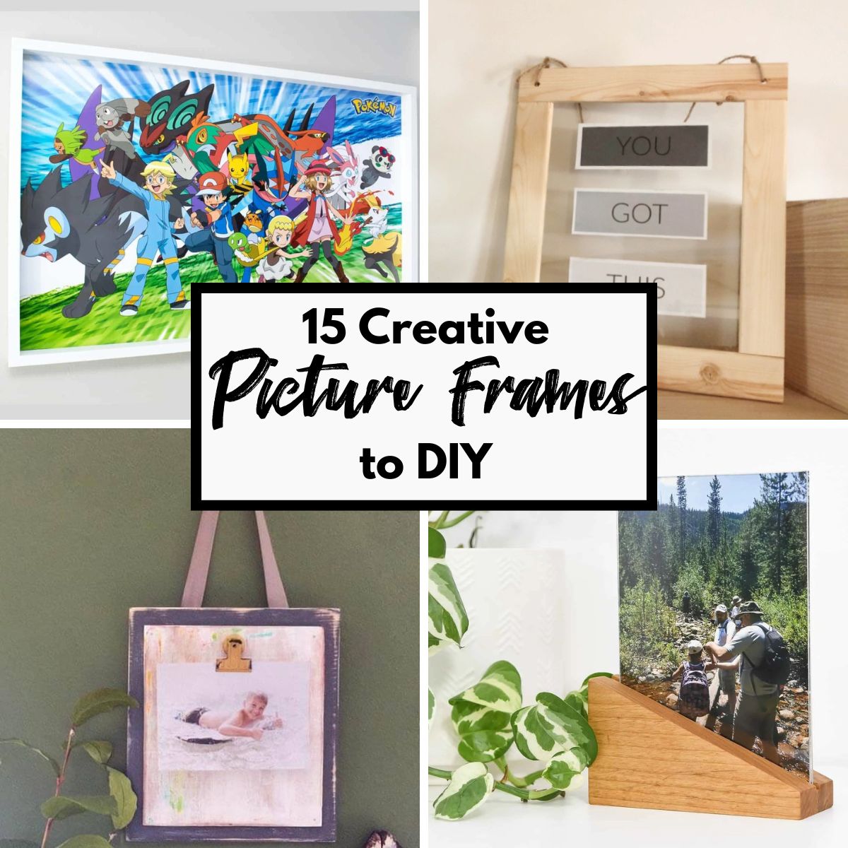 15 Easy DIY Picture Frame Ideas You Can Make in an Afternoon - The ...